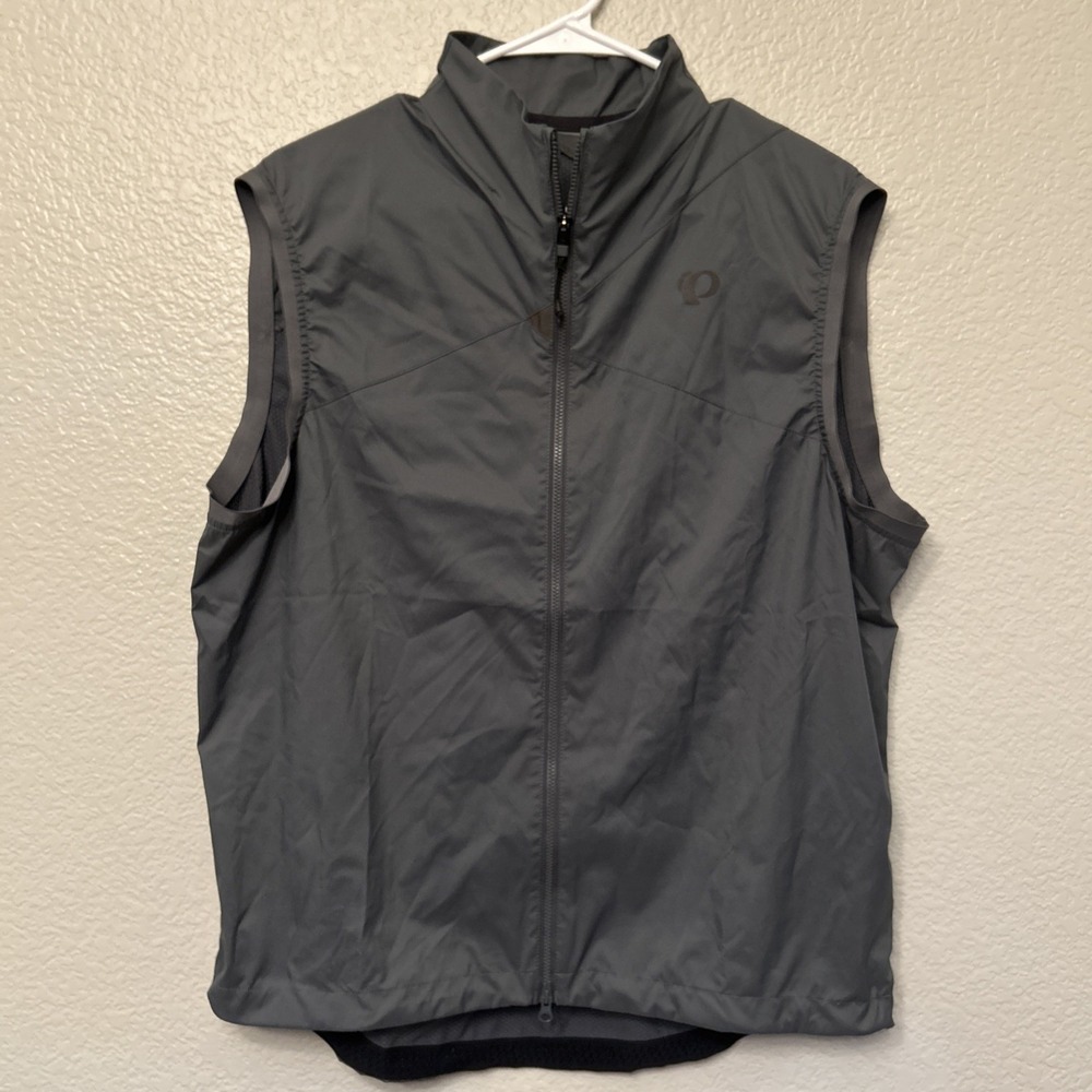 Pearl Izumi Zephrr Barrier Vest Cycling Vest Full Zip Men's Size XL Gray